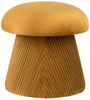 Hocker Nilla / Hampton, Stoff, Gelb, 39 x 42 x 39 cm Bild 2