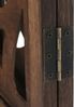 Paravent T568, Raumteiler Trennwand Sichtschutz Raumtrennung, Ornamente klappbar Paulownia Holz 170x160cm ~ braun Bild 5