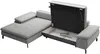 Vente-unique - ARCHIBALD Sofa Stoff Grau - B 104 cm x H 82 cm x L 265 cm Bild 5