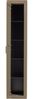 Schrank Gunnar Kiefer FSC-zertifiziert, modernes Design, Braun Mud, schmaler Hochschrank 217x45x39 cm Bild 5
