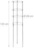 Rankhilfe 120 cm 2er Set schwarz Bild 4