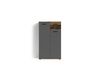 Schuhkommode >JAKOB< in Anthrazit/Old-Wood-Optik 60 x 102 x 30 cm (BxHxT) Bild 4