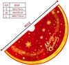 ABC Handtuch, für Weihnachten, rot, Polyester, 16 x 24 x 20 cm Bild 2