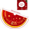 ABC Handtuch, für Weihnachten, rot, Polyester, 16 x 24 x 20 cm Bild 4