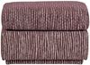 Polsterhocker Lou - Kite-Musterstoff Bordeauxrot Bild 2