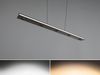 LED Pendelleuchte GRAHAM dimmbar & stufenlos höhenverstellbar, Schwarz, B: 109cm Bild 5