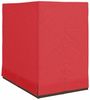 vidaXL Doppelte Sonnenliege Rot 205 x 129 x 200 cm Poly-Rattan 3376133 Bild 4