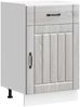 Küchen-Unterschrank, BuffetSchrank Lucca Grau Sonoma Holzwerkstoff Bild 2