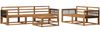 vidaXL Outdoor-Sofagarnitur 6 pcs Natur Massivholz Akazie 3382342 Bild 2