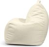 Sitzsack ‘Play‘, Bezugstoff - Teddy, 100% Polyester, White Grey, 85x80x80 cm. Bild 2