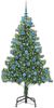 vidaXL Weihnachtsbaum mit 300 LEDs mit Ständer Grün 180 cm PVC 3396387 Bild 3