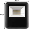 50 Watt LED Strahler ALU, 4000 Kelvin Neutralweiß, IP65, 17x19cm Bild 3