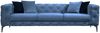 3-Sitzer-Sofa, 'Como', 73 x 90 x 237, Blau Bild 3
