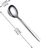 Teelöffel Set Edelstahl Kaffee Dessertlöffel Hochglanz 12Stk Party Restaurant Bild 2