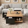 STILVORA Couchtisch Beistelltisch mit Stauraum Wohnzimmertisch mit 3 Schubladen Bild 2