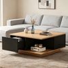 STILVORA Couchtisch Beistelltisch mit Stauraum Wohnzimmertisch mit 3 Schubladen Bild 4