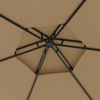 vidaXL Pavillon mit Seitenwänden 3,1x2,7 m Taupe 313932 Bild 5