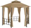 vidaXL Pavillon mit Seitenwänden 3,1x2,7 m Taupe 313932 Bild 2