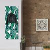 Queence Garderobe - "Irphane" Druck auf hochwertigem Arcylglas inkl. Edelstahlhaken und Aufhängung, Format: 50x120cm Bild 2