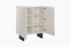 KAWOLA Highboard LYNN 2 Türen lackiert weiß 120 x 40 x 100 cm Bild 5