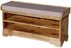 Schuhregal Guru 120x60x40 aus indischem Mango-Massivholz Bild 2