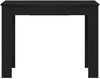 vidaXL Schreibtisch Schwarz 100x45x75 cm Holzwerkstoff 860428 Bild 4