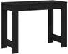 vidaXL Schreibtisch Schwarz 100x45x75 cm Holzwerkstoff 860428 Bild 2