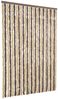 vidaXL Fliegenvorhang Dunkelbraun und Beige 118x220 cm Chenille 4004885 Bild 2