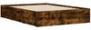 vidaXL Bettgestell mit Schubladen Räuchereiche 120x190cm Holzwerkstoff 3207319 Bild 4