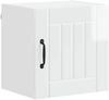 vidaXL Wandschrank LUCCA Hochglanz Weiß 40 x 31 x 40 cm Holzwerkstoff 884882 Bild 2