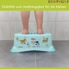 KiNDERWELT Tritthocker 3er Set Funny Farm Topf, WC Aufsatz + Tritthocker (3er Set, Premium Set) Bild 4