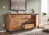 Sideboard Wildeiche 175x45x85 natur geölt VILLANDERS #109 Bild 3