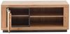 Lomadox Lowboard GIUSTINO-06, Eiche teilmassiv geölt, Massivholzfronten, 123cm breit Bild 2