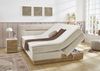 Jockenhöfer 'Nika' Boxspringbett, 180x200 cm, Chenille Beige Bild 2