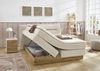 Jockenhöfer 'Nika' Boxspringbett, 180x200 cm, Chenille Beige Bild 3