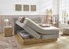 Jockenhöfer 'Nika' Boxspringbett, 180x200 cm, Chenille Beige Bild 5