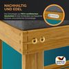 CASARIA® Schuhbank mit Sitzfläche 70x33x48cm Bild 3