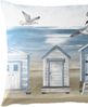 Bierbaum Seersucker Bettwäsche 155x220 Strandhaus Meer Möven blau 4083-20 Bild 2