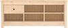 vidaXL Schuhschrank 110x38x45,5 cm Massivholz Kiefer 814594 Bild 3