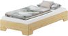 Funktionsbett Bettrahmen 100x190 Pensionsbett, Gästebett mit wählbarem Zubehör V-60.56-10-190 ohne Zubehör Bild 1