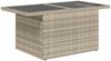 vidaXL 7-tlg. Garten-Sofagarnitur mit Kissen Hellgrau Poly Rattan 3267292 Bild 3