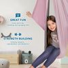 feinlux Hängematte Sensorische Schaukel für Kinder mit 360° drehbarem Aufhänger (Packung, Indoor-Therapieschaukel), für Autismus, ADHS und sensorische Verarbeitungsstörungen bei Kindern Bild 3
