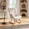 Furnishings Home Schaukelstuhl Polsterstuhl Sessel Stillsessel (Set) Bild 5