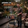 Relaxdays Holzkohlegrill mit Rollen Bild 5