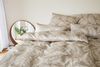 Elegante Mako Satin Bettwäsche Maison Leaves 24551-7 Natur 135x200 Bild 2