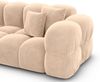 Wohnlandschaft Monteverde Lounge U Form - Samtstoff - beige - Rechts Bild 5