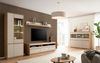 Home affaire Lowboard Sonora, moderner TV-Unterschrank, Kommode in Eiche Artisan, TV-Schrank, filigrane Rahmenoptik, ausreichend Stauraum, vielseitig einsetzbar Bild 3