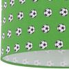 Deckenleuchte, Metall, Fußballdesign, grün, H 30 cm Bild 5