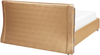 Wasserbett Leder gold 160x200 cm PARIS Bild 5