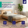 Kaltschaum Matratze mit Härtegrad H3 - 180x200cm - Bequeme Matratze für alle Betten - Atmungsaktiv & waschbarer Bezug Bild 3